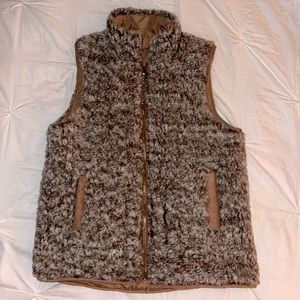 Entro Reversible Sherpa Vest Sz S
